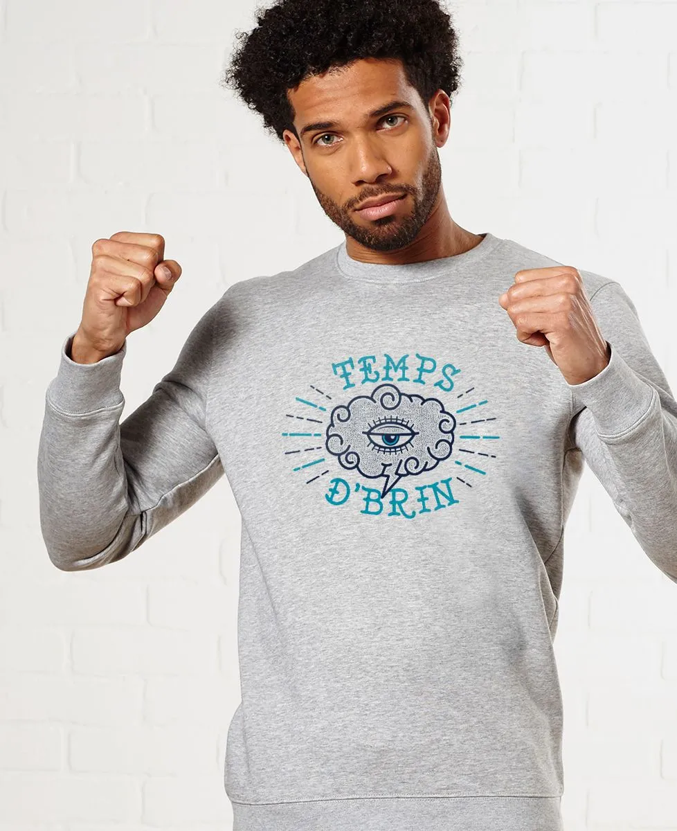 Sweatshirt homme Temps d'brin - Monsieur Tshirt x Le Gallodrome